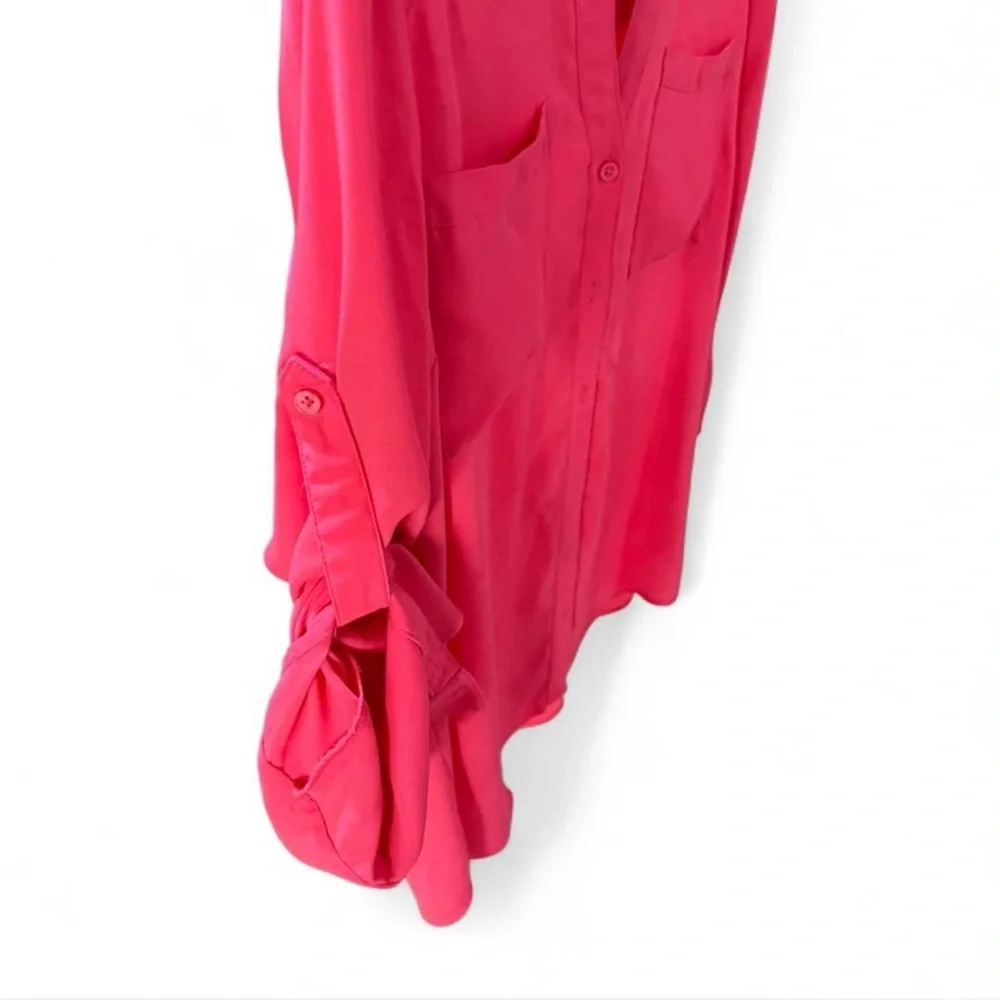 Express Vibrant Portofino Blouse - Picture 4 of 5